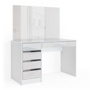 Vicco TOALETNÝ STOLÍK Sherry, biely, 120 cm so zrkadlom vyobraziť