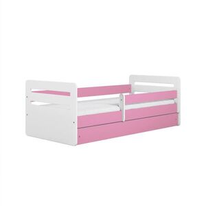 RAUMHIRSCH FURNITURE DETSKÁ POSTEĽ Tomi so zásuvkou a matracom ružová 90/65/184 vyobraziť