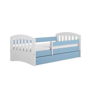 RAUMHIRSCH FURNITURE DETSKÁ POSTEĽ CLASSIC so zásuvkou a matracom, modrá, 90/65/144 vyobraziť