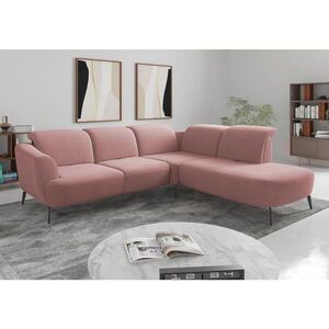 Sit & More ROHOVÁ SEDAČKA, textil, staroružová vyobraziť
