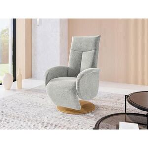 Sit & More RELAXAČNÉ KRESLO, textil, svetlosivá vyobraziť