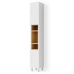 Vicco KÚPEĽŇOVÁ SKRINKA Aquis biely 30 x 190 cm vyobraziť