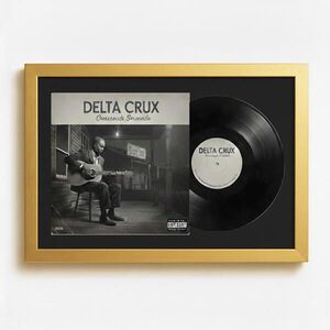 K-Möbel RÁM NA GRAMOFÓNOVÉ PLATNE 40/60 na obal a vinyl vyobraziť