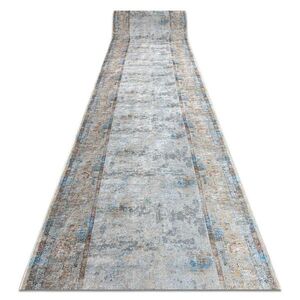 rugsX POGUMOVANÝ běhoun LOTUS BORDERO 95111 šedý / béžový NA MYTÍ 80/150 cm vyobraziť