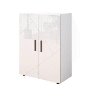 Vicco MIDI SKRINKA Irma Biely vysoký lesk 60 x 81 cm vyobraziť