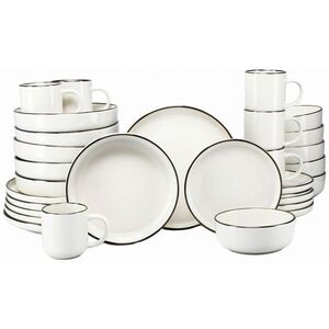 Creatable KOMBINOVANÝ SERVIS Nordic Festive Creme 30-dielne vyobraziť