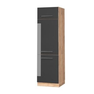 Vicco CHLADNIČKA Fame-Line Antracit vysoký lesk 60 cm vyobraziť