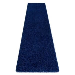 rugsX BEHÚŇ SOFFI shaggy 5cm tmavo modrá - do kuchyne, predsiene, chodby, haly 80/250 cm vyobraziť