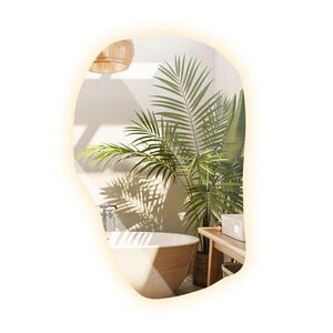 TULUP ZRKADLO Originálne 52x80 cm LED 3000K teplé svetlo vyobraziť