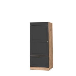 Vicco VYSOKÁ SKRIŇA Fame-Line, Antracitovo-zlatý vidiecky dom/Dub Goldkraft, 60 cm vyobraziť