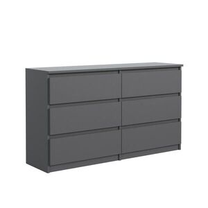 RAUMHIRSCH FURNITURE KOMODE Antracit 120/79/39 vyobraziť