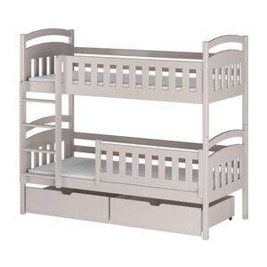 Kids Collective POSCHODOVÁ POSTEĽ 90x200 cm s dvoma zásuvkami z kašmíru vyobraziť