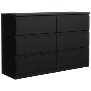 RAUMHIRSCH FURNITURE KOMÓDA čierna 139/79/39 vyobraziť