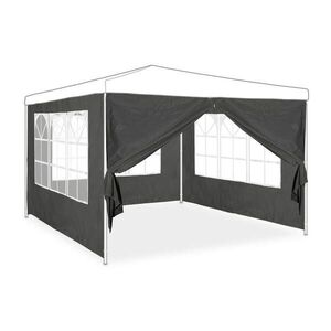 Relaxdays STENA Sivá 4-dielny-set 200x300 cm vyobraziť