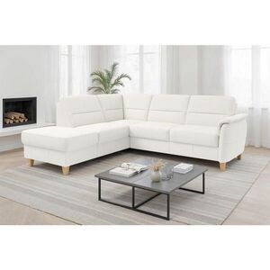 Sit & More ROHOVÁ SEDAČKA, textil, koža, biela vyobraziť