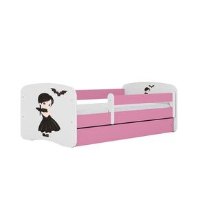 RAUMHIRSCH FURNITURE DETSKÁ POSTEĽ so zásuvkou Dievča v čiernom 160/80 90/61/164 vyobraziť