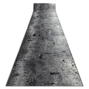 rugsX POGUMOVANÝ behúň MARL Beton, guma sivá 80/390 cm vyobraziť