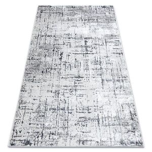 rugsX MODERNÝ MEFE koberec 8722 Pásy vintage - Štrukturálny, dve vrstvy rúna sivá / biela 200/290 cm vyobraziť