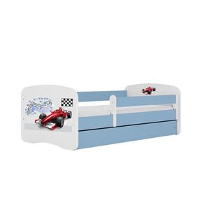 RAUMHIRSCH FURNITURE DETSKÁ POSTEĽ Formula 1 so zásuvkou a matracom 140/70 vyobraziť