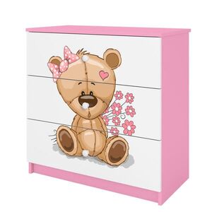 RAUMHIRSCH FURNITURE KOMODA Babydreams Medvedík s kvetinami 81/81/41 vyobraziť