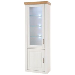 Livetastic VITRÍNA, farba pínie, farba duba, 73/210/40 cm vyobraziť