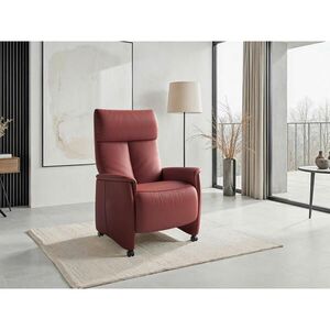 Sit & More RELAXAČNÉ KRESLO, koža, červenohnedá vyobraziť