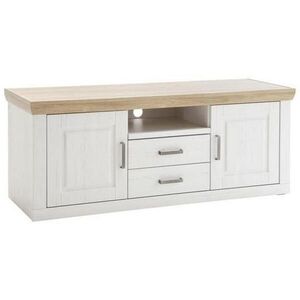 Livetastic SKRINKA POD TV, farba duba, farba pínie, 158/63/52 cm vyobraziť