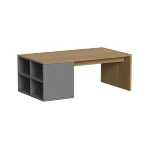 Vicco KONFERENČNÝ STOLÍK Kivo antracitová 90 x 50 cm So 4 otvorenými priehradkami vyobraziť