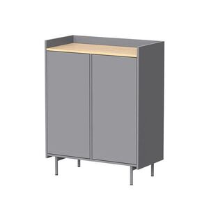 Vicco KOMODA Velina Šedá 80 x 103 cm so 6 priehradkami vyobraziť