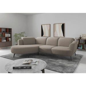Sit & More ROHOVÁ SEDAČKA, textil, taupe vyobraziť