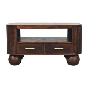 Artisan Furniture KONFERENČNÝ stolík California, 2 zásuvky, tmavohnedý vyobraziť