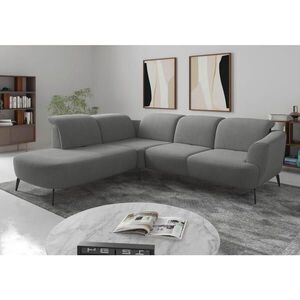 Sit & More ROHOVÁ SEDAČKA, textil, sivá vyobraziť