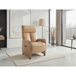 Sit & More RELAXAČNÉ KRESLO, koža, cappuccino vyobraziť