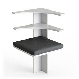 Vicco JEDÁLEŇ ROHOVÁ LAVICA Roman biely 43.5 x 43.5 cm vyobraziť