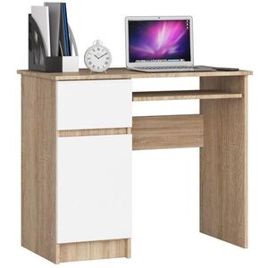 RAUMHIRSCH FURNITURE PÍSACÍ STÔL Dub Sonoma, biela 77/90/50 vyobraziť