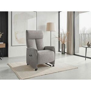 Sit & More RELAXAČNÉ KRESLO, textil, sivá vyobraziť