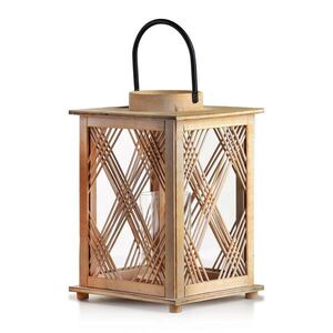 Mondex LUCERNA Louis, prírodná farba, 23/23/35 cm, drevo vyobraziť