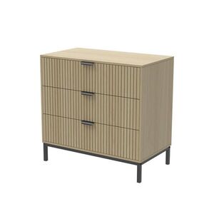 Vicco KOMODA Lennox dub 72 x 69 cm s 3 zásuvkami vyobraziť