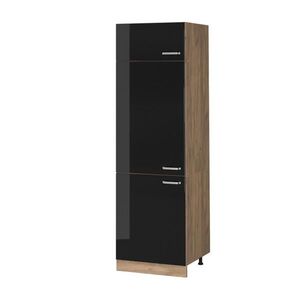 Vicco CHLADNIČKA R-Line Čierny vysoký lesk 60 cm vyobraziť