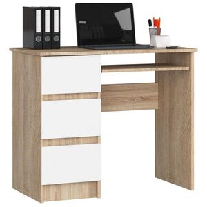 RAUMHIRSCH FURNITURE PÍSACÍ STÔL Dub Sonoma, biela 77/90/50 vyobraziť