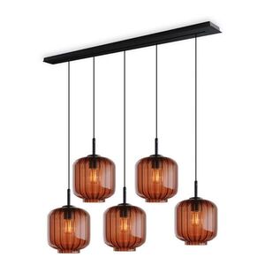 s.luce VELO jedálenská stolová lampa 5-plamienková 160cm vrchnák Ø 20cm vyobraziť