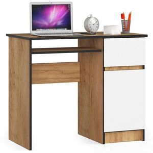 RAUMHIRSCH FURNITURE PÍSACÍ STÔL Dub Craft, biely 77/90/50 vyobraziť
