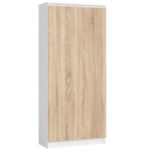 RAUMHIRSCH FURNITURE STOJAN Biela, dub Sonoma 180/80/35 vyobraziť