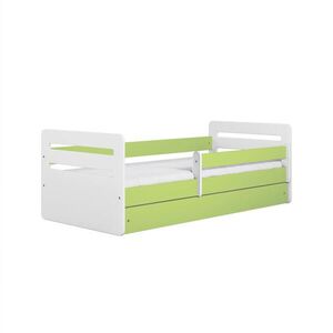 RAUMHIRSCH FURNITURE DETSKÁ POSTEĽ Tomi so zásuvkou a matracom, zelená, 90/65/144 vyobraziť