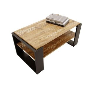 CraftPAK KONZOLOVÝ STOLÍK z drevotriesky, obdĺžnikový, stabilný, borovica Milford 42/54/96 cm vyobraziť
