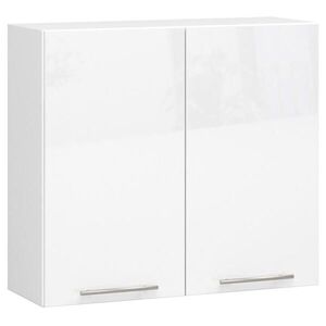 RAUMHIRSCH FURNITURE ZÁVESNÁ SKRÍŇ Biela, Biela lesklá 72/80/30 vyobraziť