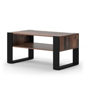Vicco KONFERENČNÝ STOLÍK Olli Starožitné drevo 92 x 52.4 cm s policou vyobraziť