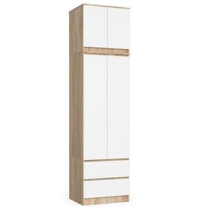 RAUMHIRSCH FURNITURE SKRÍŇ Dub Sonoma, biela 234/60/51 vyobraziť