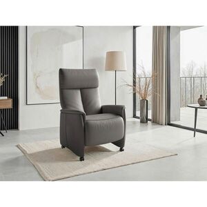 Sit & More RELAXAČNÉ KRESLO, koža, mokka vyobraziť
