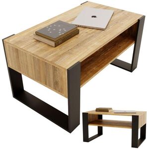 CraftPAK KONZOLOVÝ STOLÍK z drevotriesky, obdĺžnikový, stabilný, borovica Milford 45/53, 6/92 cm vyobraziť